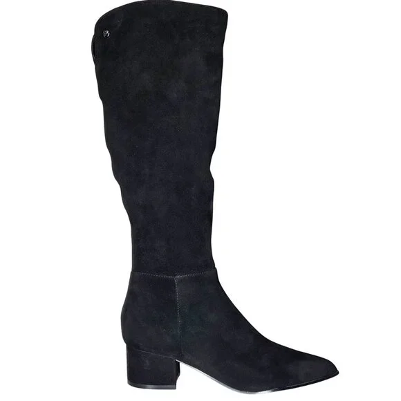 Nine West | Shoes | Nwt Nine West Womens Morgin Black Knee High Dress Boots  | Poshmark